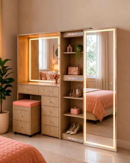 tocador Fiorella Touch LED Fresno
